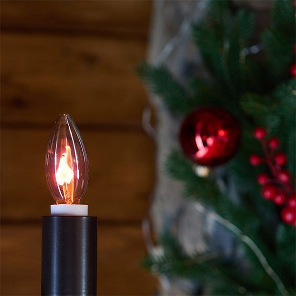 лампа декоративная накаливания свеча 3W IL-N-C35-3/RED-FLAME/E14/CL с эфф. мерцающ. пламени лампа декоративная накаливания свеча 3W IL-N-C35-3/RED-FLAME/E14/CL с эфф. мерцающ. пламени