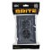 Штепсельная розетка встраиваемая двойная IEK BRITE 16А BR-R27-16-K35-F РСПл12-3-БрМ с з/к без з/ш в сборе плоская маренго