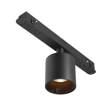 Трековый светильник  6W Белый теплый Альфа/Alfa S Exility 50deg TR132-2-7W3K-B IP20 на магнитный шинопровод черный