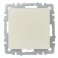 Выключатель встраиваемый одноклавишный IEK BRITE BR-V10-0-10-K10 ВС10-1-0-БрКр бежевый