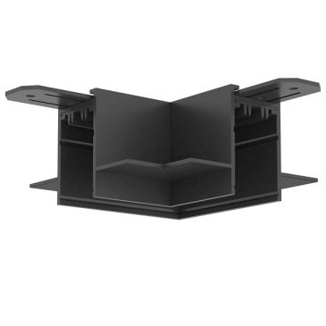 Соединитель для однофазного шинопровода SMART HIDE TR2112-BK встраиваемый угловой черный