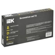 Набор отверток Т3 5шт ARMA2L 5 A2L5-NS10-T3-05 IEK