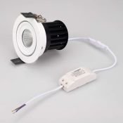 Встраиваемый светильник   9W Белый теплый  017463 LTD-95WH 220V IP20 круглый белый