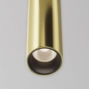 Трековый подвесной светильник 5W Белый дневной TR155-1-5W4K-BS Фокус / Focus Led Flarity IP20 латунь
