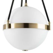 Люстра на штанге Lightstar без лампы 816037 MODENA 3х40W E27 латунь/черный