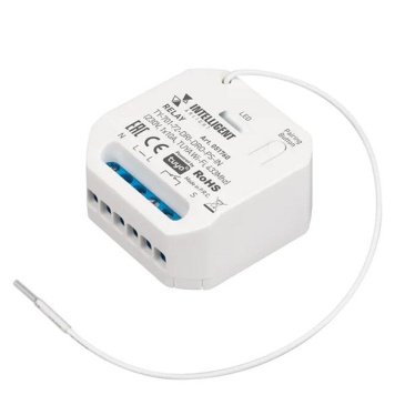 Релейный модуль TY-701-72-DRI-DRO-PS-IN (230V, 1x10A, TUYA Wi-Fi, 433Mhz) 051760