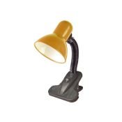 светильник настольный без лампы TLI-222  E27 09404 на прищепке оранжевый