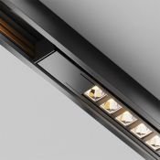 Трековый светильник 12W Белый теплый TR241-2-12W3K-B Точки / Points Exility X 3000К чёрный