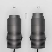 светильник  25W Белый теплый 028078 ALT-RAY-ZOOM-R89-25W 220V  IP67 черный