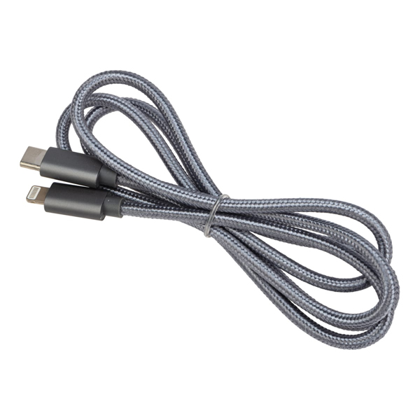Кабель штекер Type-C - штекер Lightning/iPhone  1.0М