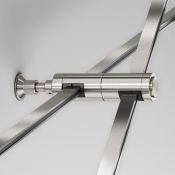 Крепление настенное Wall двойное Flarity TRA155CW-D1-PT платина