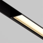 Трековый светильник  18W Белый теплый TR106-2-18W3K-B Парете / Parete Exility  IP20 на магнитный шинопровод черный