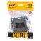 Розетка встраиваемая компьютерная двойная IEK BRITE BR-K20-1-K46 РК10-2-БрС RJ45 кат.5E сталь