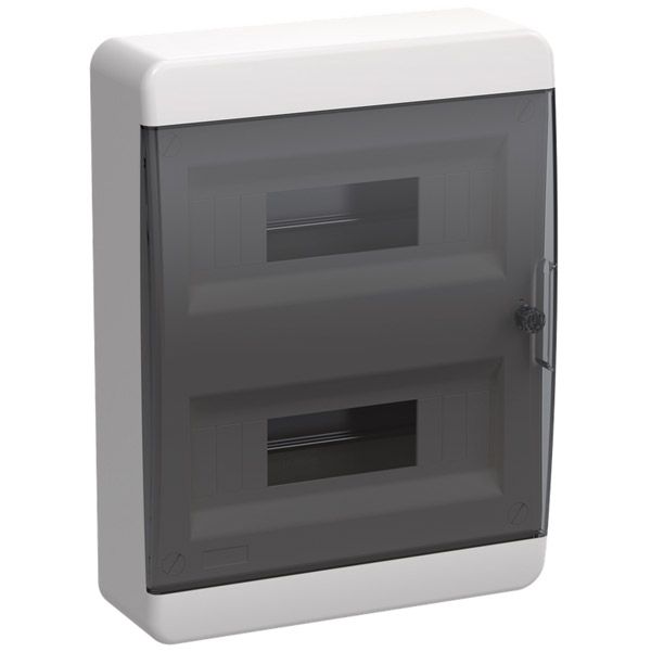 Корпус пластиковый TF5-KP72-N-08-65-K03-K09 КМПн-8 IP65 оранжевая прозрачная дверь TEKFOR IEK