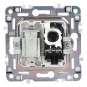 Розетка встраиваемая комбинированная IEK SKANDY SK-AK20-1-K01 SK-A14W TV+RJ45 кат.5E арктический белый