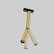 Трековый светильник  6W Белый теплый Фокус Двойной/Focus Unity 36deg TR142-1-6W3K-B на шинопровод черный