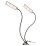 Фитосветильник  24W UL-00010378 ULT-P37-24W-SPFB-TM-60 BLACK TWIN на прищепке с таймером IP40