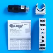 Автомат светочувствительный (фотореле) SOU-1/230V + датчик, аналог,1-модуль, уровень освещ.  1-50000Lx 8595188175517