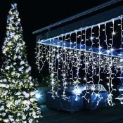 гирлянда БАХРОМА   8W Белый 034108 ARD-EDGE-PRO-4000x600-WHITE-128LED-MILK-STD White 230V IP65 статика