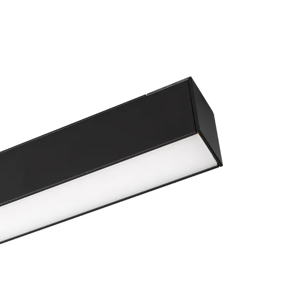 Магнитный трековый светильник 18W Белый дневной MAG-FLAT-45-L605 100deg  24V на магнитный шинопровод черный 046583 DALI