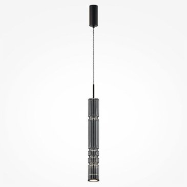 Подвесной светильник   8W Белый теплый Ордо / Ordo MOD272PL-L12BS3K 220V IP20 цилиндр черный