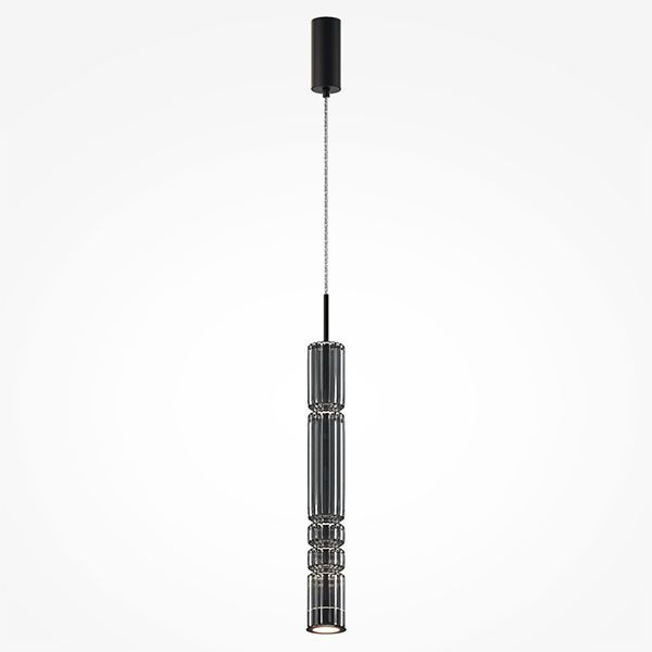 Подвесной светильник   8W Белый теплый Ордо / Ordo MOD272PL-L12BS3K 220V IP20 цилиндр черный