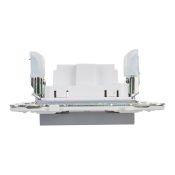 Штепсельная розетка встраиваемая IEK SKANDY 10А SK-R10-10-K03 SK-R02Gr без з/к без шторок серый