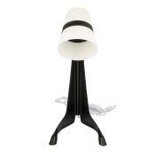 светильник настольный без лампы ULO-K22 D-E14-A BLACK-WHITE UL-00009541 черный/белый