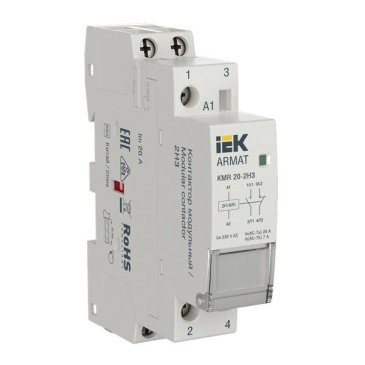 Контактор 20А 24AC/DC/АС3 KMR контакт 2NC AR-KMR20-020-02-024 ARMAT IEK