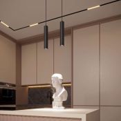 Трековый светильник   8W Белый дневной 033608 MAG-ORIENT-FLAT-L235 прямоугольник трековый черный