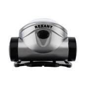 Светодиодный фонарь налобный поворотный REXANT 3 Вт белый, 3хААА
