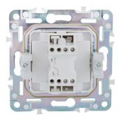 Выключатель встраиваемый одноклавишный IEK SKANDY SK-V10-0-10-K98 SK-V01Sa песочный