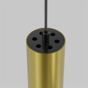 Трековый светильник подвесной 12W Белый дневной TR041-2-12W4K-BBS Фокус/Focus Led Exility латунь