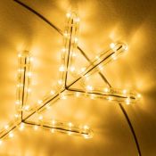 фигура из дюралайта 33W Белый теплый СНЕЖИНКА 034255 ARD-SNOWFLAKE-M8-950x950-540LED IP65