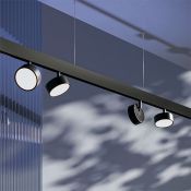 Трековый светильник 18W Белый дневной Радо/Rado Led Exility 120deg TR040-2-18W4K IP20 на магнитный шинопровод черный