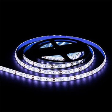 Светодиодная лента  Белый 5050 12V 14.4W/m 60Led/метр герм (силикон) LSE-275 Эконом IP65