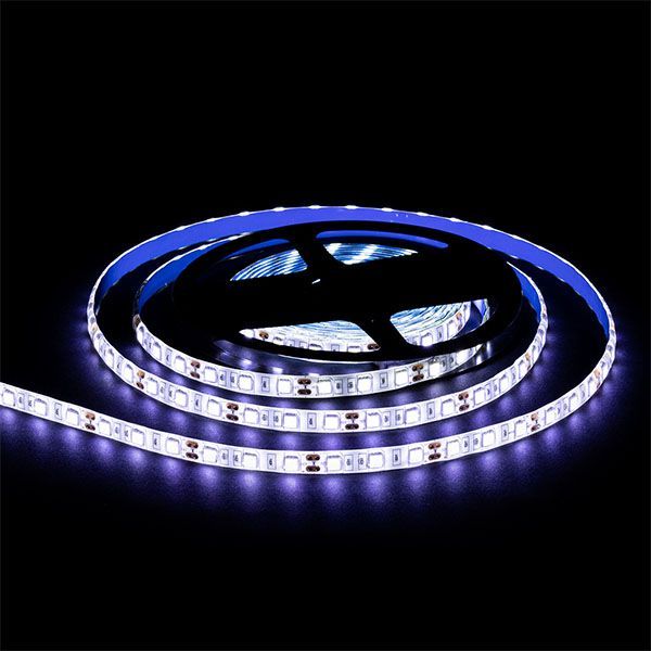 Светодиодная лента  Белый 5050 12V 14.4W/m 60Led/метр герм (силикон) LSE-275 Эконом IP65