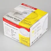 Встраиваемый светильник   5W Белый  020212 LTD-80R-Crystal-Sphere 220V IP40 полусфера белый