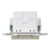 Розетка встраиваемая USB IEK SKANDY A+C 3,1А SK-U22-D31-K10 SK-R14B бежевый