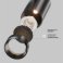 Трековый светильник 18W Белый теплый - белый TR243-4-18WTW-DD2-B Фокус/Focus Led Exility X 2700-6000K Dim Dali2 чёрный