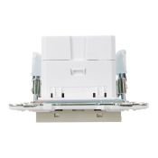 Розетка встраиваемая USB IEK SKANDY A+A 3,1А SK-U21-D31-K10 SK-R15B бежевый