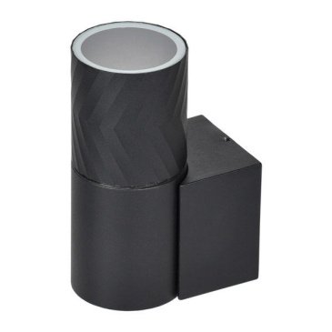 светильник IEK LIGHTING без лампы 5107 LT-UBU0-5107-GU10-1-K02 IP65 цилинд накладной черный