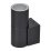 светильник IEK LIGHTING без лампы 5107 LT-UBU0-5107-GU10-1-K02 IP65 цилинд накладной черный