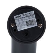 светильник Uniel без лампы UL-00011269 UUL-S21С-7W-GU10 IP65 BLACK цилиндр накладной черный