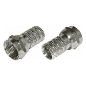 Разъем антенный штекер F (комплект)