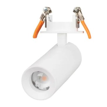 Встраиваемый светильник  12W Белый теплый 062273  LGD-ARTEMIS-BUILT-FLAP-R55 8-80deg 220V поворотно-откидной цилиндр белый