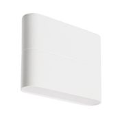 светильник  6W Белый дневной 021086 SP-Wall-110WH-Flat 220V прямоугольный накладной белый Уценка!!! с витрины