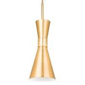 Люстра подвесная Lightstar без лампы 816011 DUMO 1х40W E14 латунь/золото