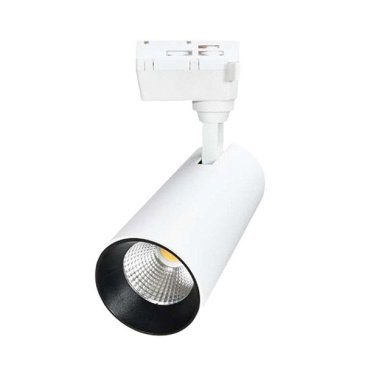 Трековый светильник однофазный 30W Белый дневной ULB-Q277 30W-4000К WHITE 60deg на шинопровод белый UL-00008053 Volpe