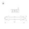 светодиодный светильник   20W Белый дневной 056911 SP-KATANO-L700 (SL, 100 deg, 230V) IP65 линейный подвесной